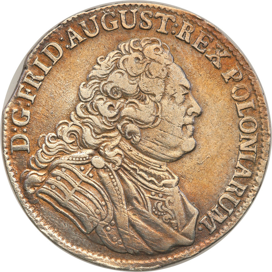 August III Sas. 1/3 talara 1751, Drezno
